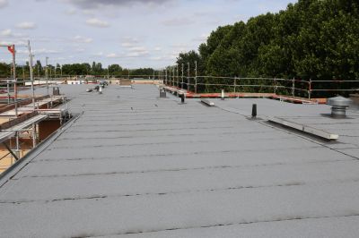Completed Commercial Roof