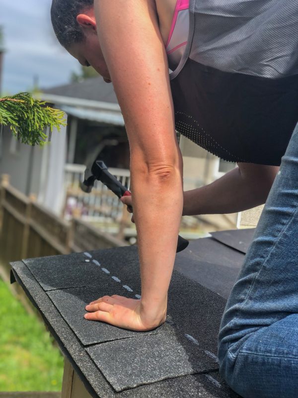 Roofing Work in Progress